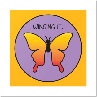 Winging It Posters and Art